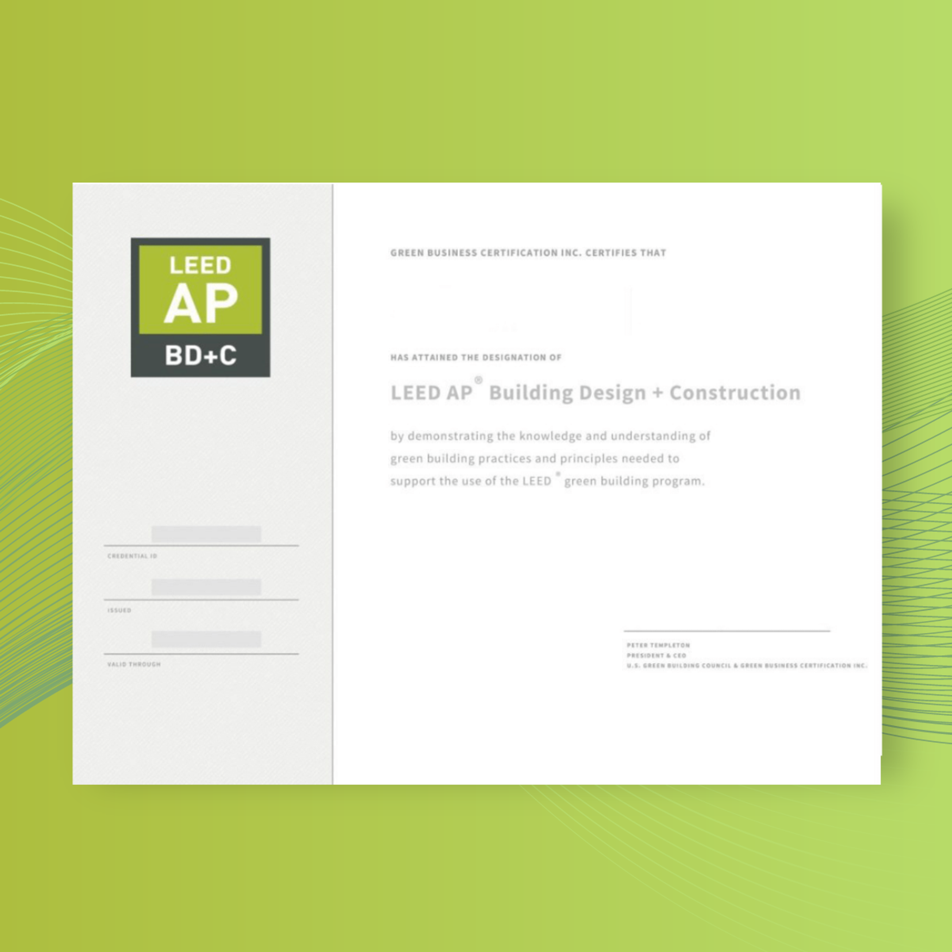 LEED AP exam preparation training